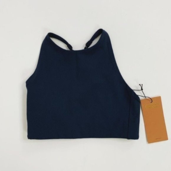 NWT Girlfriend Collective Midnight Topanga Bra - Picture 3 of 7